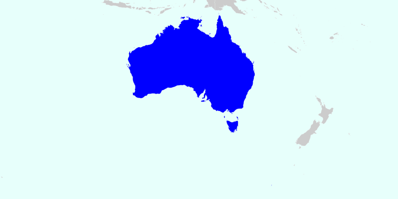 MAC Address Vendor Country Australia (AU) map