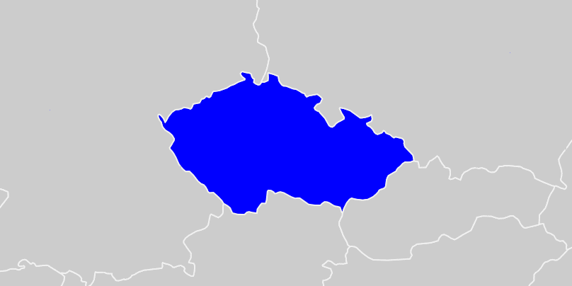 MAC Address Vendor Country Czechia (CZ) map