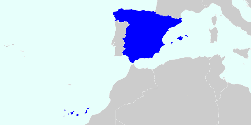 MAC Address Vendor Country Spain (ES) map