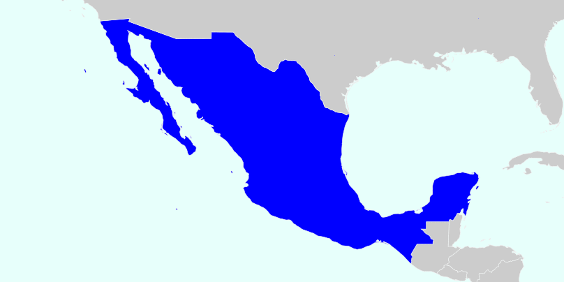 MAC Address Vendor Country Mexico (MX) map