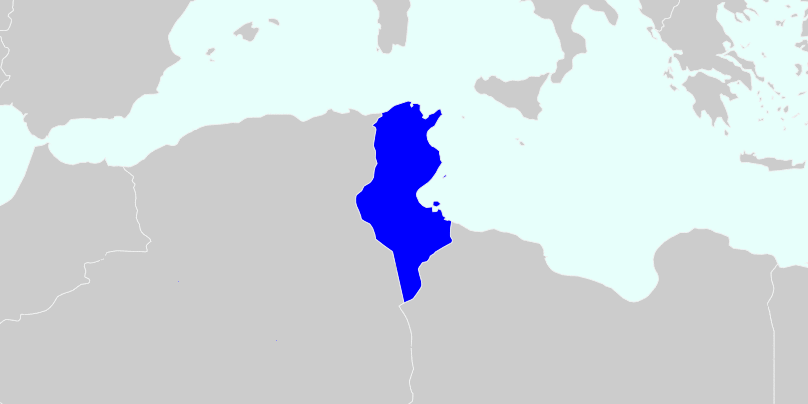 MAC Address Vendor Country Tunisia (TN) map