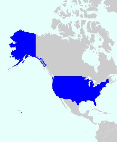 MAC Address Vendor Country US map