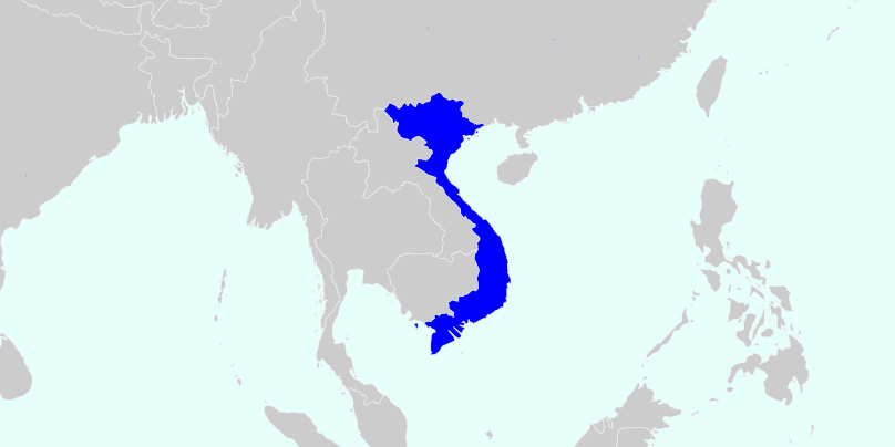 MAC Address Vendor Country Vietnam (VN) map